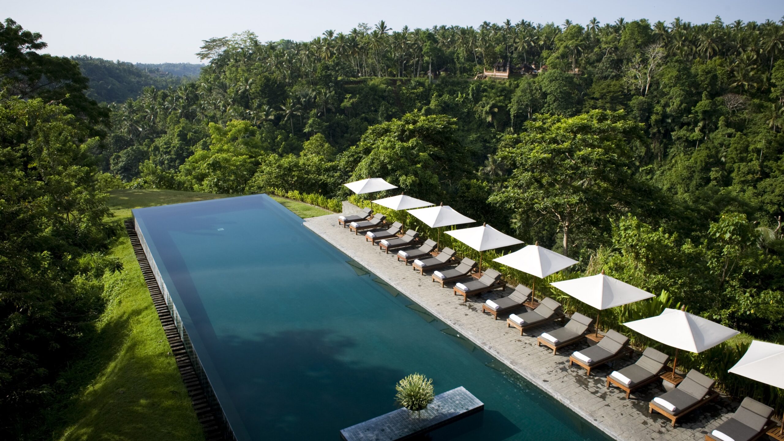 Wallpapers Alila Ubud, Bali, Indonesia, The best hotel pools 2017