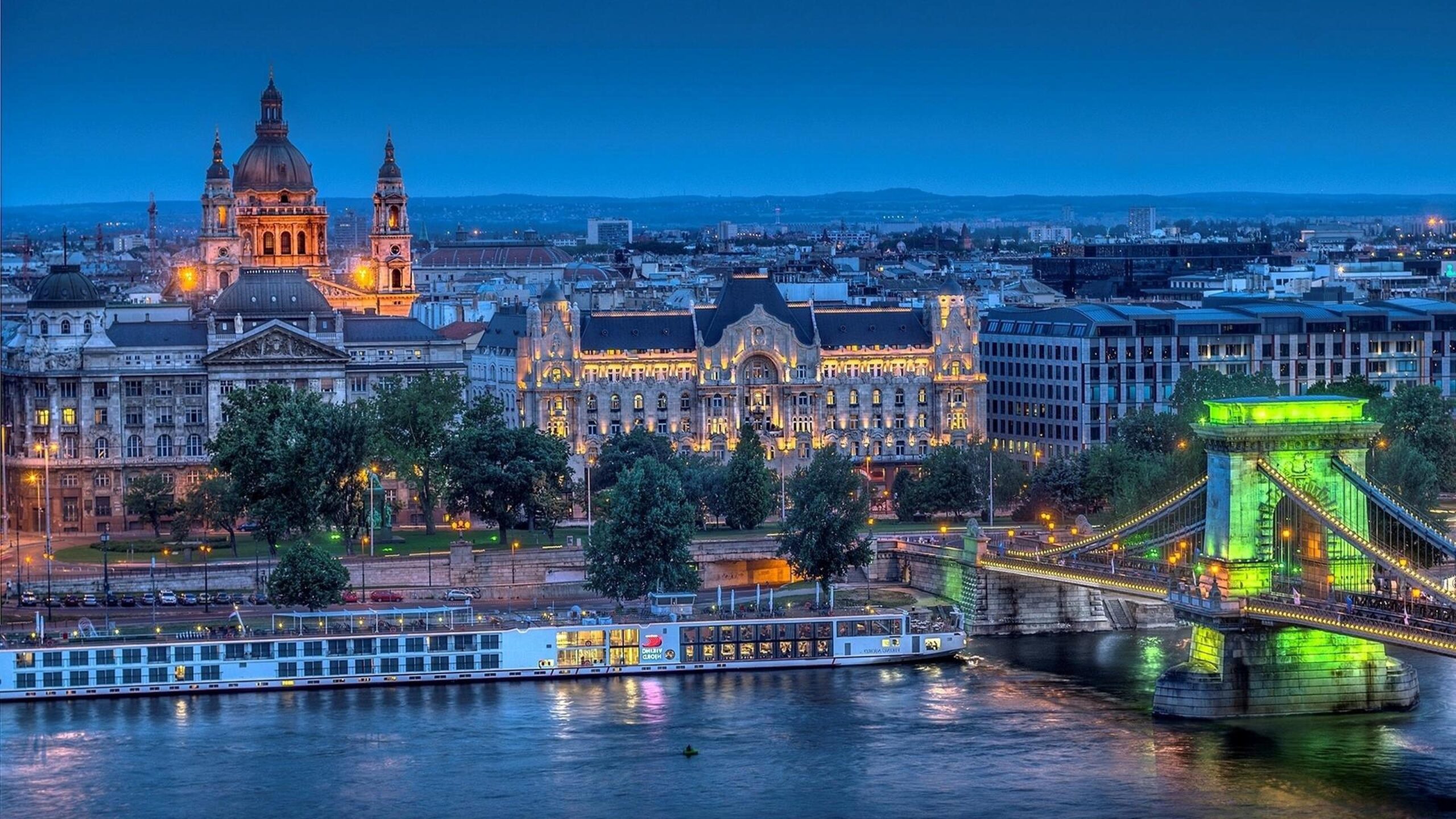 Europe Budapest Sky World Hungary River HD Wallpapers, Desktop