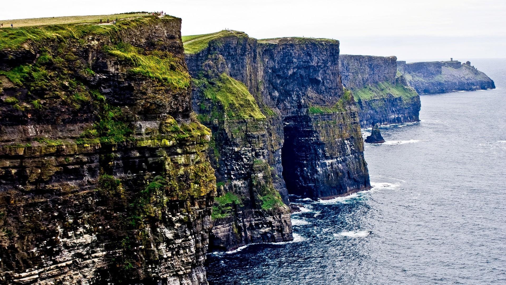 Cliffs of moher galway ireland coast wallpapers