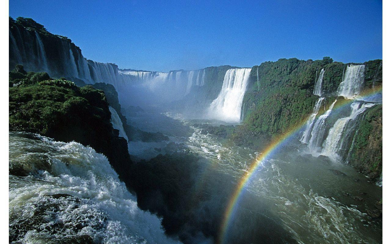 Pix For > Iguazu Falls Wallpapers