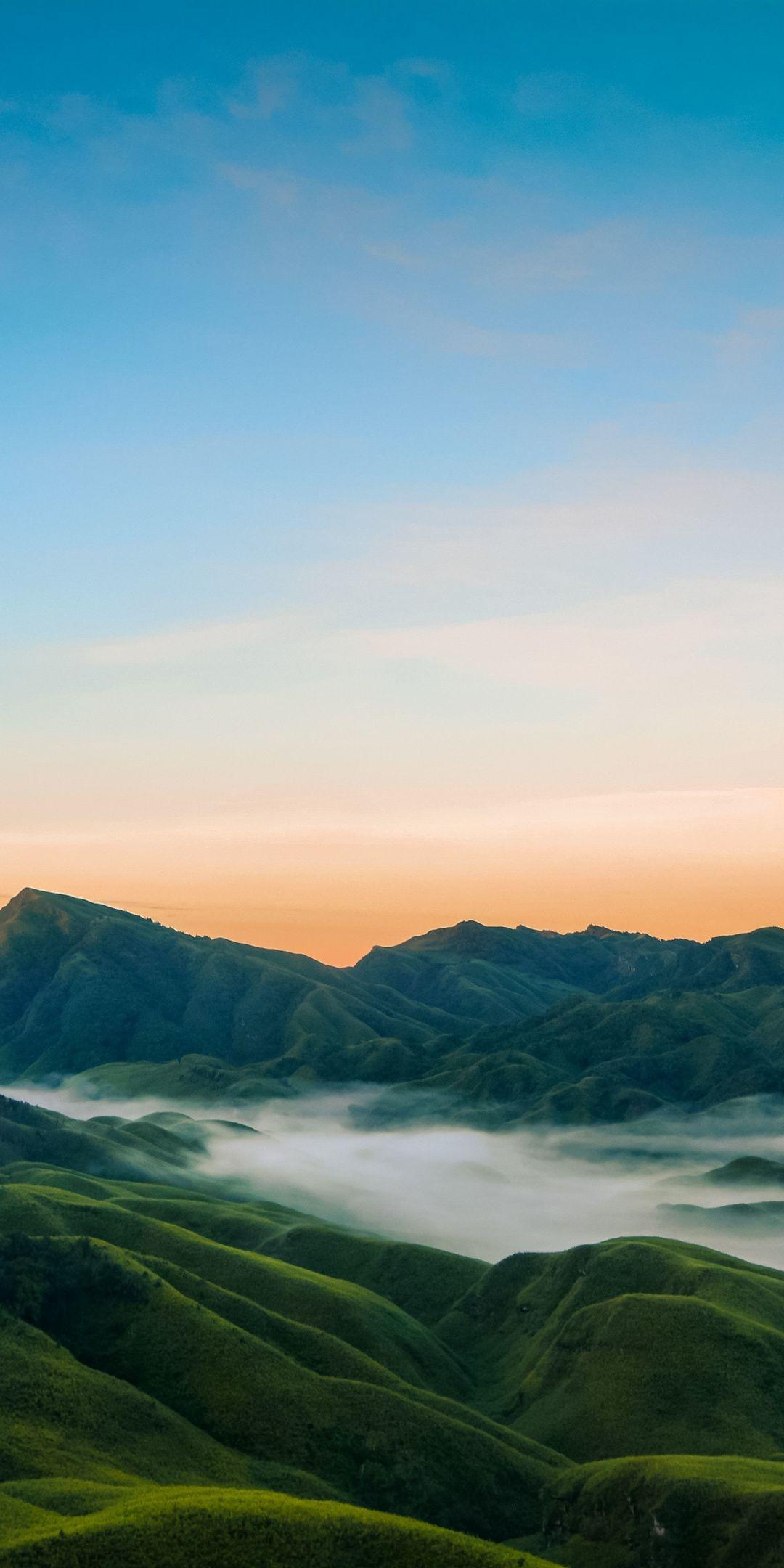 Dzukou valley, India, nature, mist, wallpapers