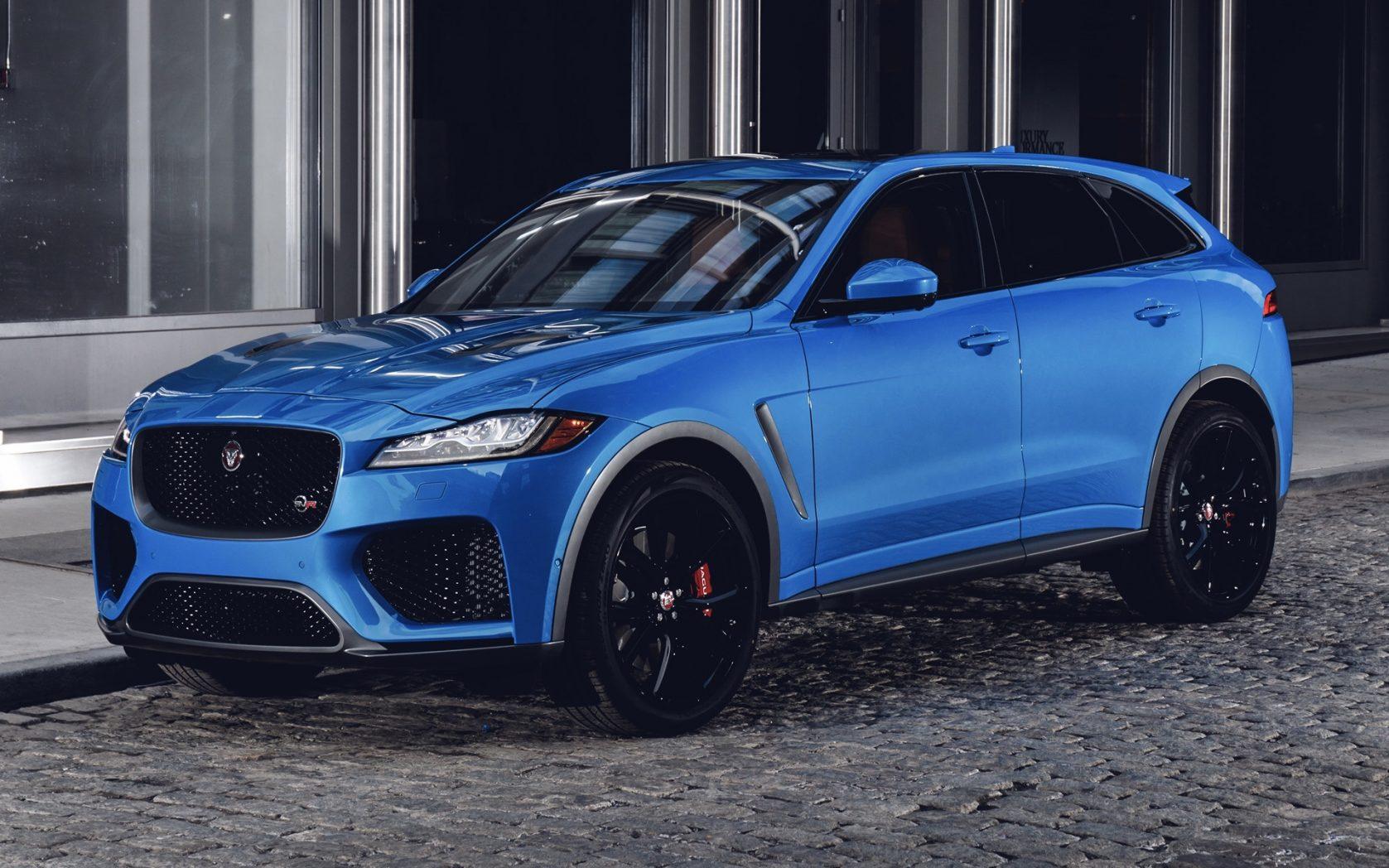 New 2019 Jaguar F Pace SVR Interior HD Wallpapers