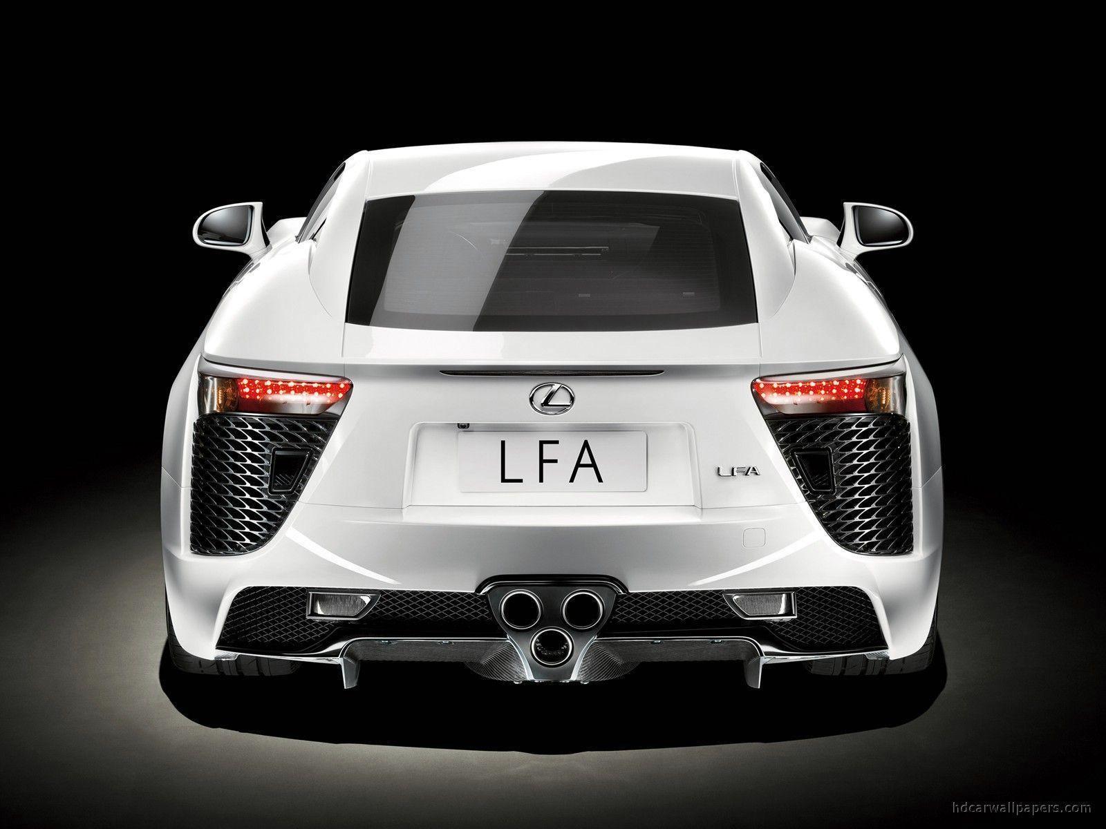 2011 Lexus LFA Rear Wallpapers