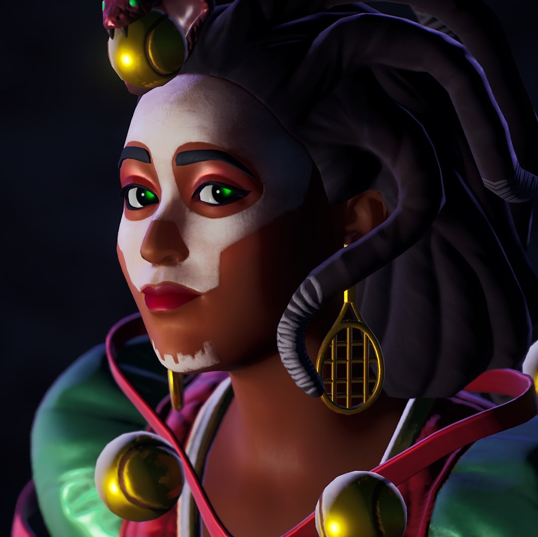 Dark Priestess Naomi Fortnite wallpapers