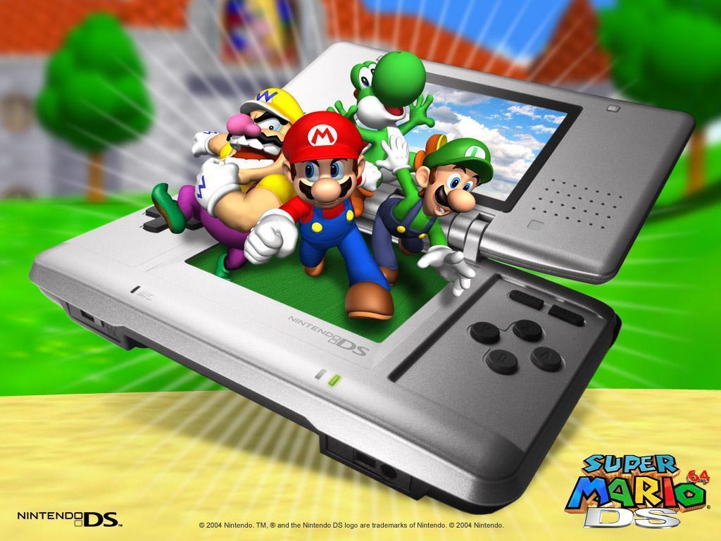 Super Mario Desktop Wallpapers from Nintendo DS Games