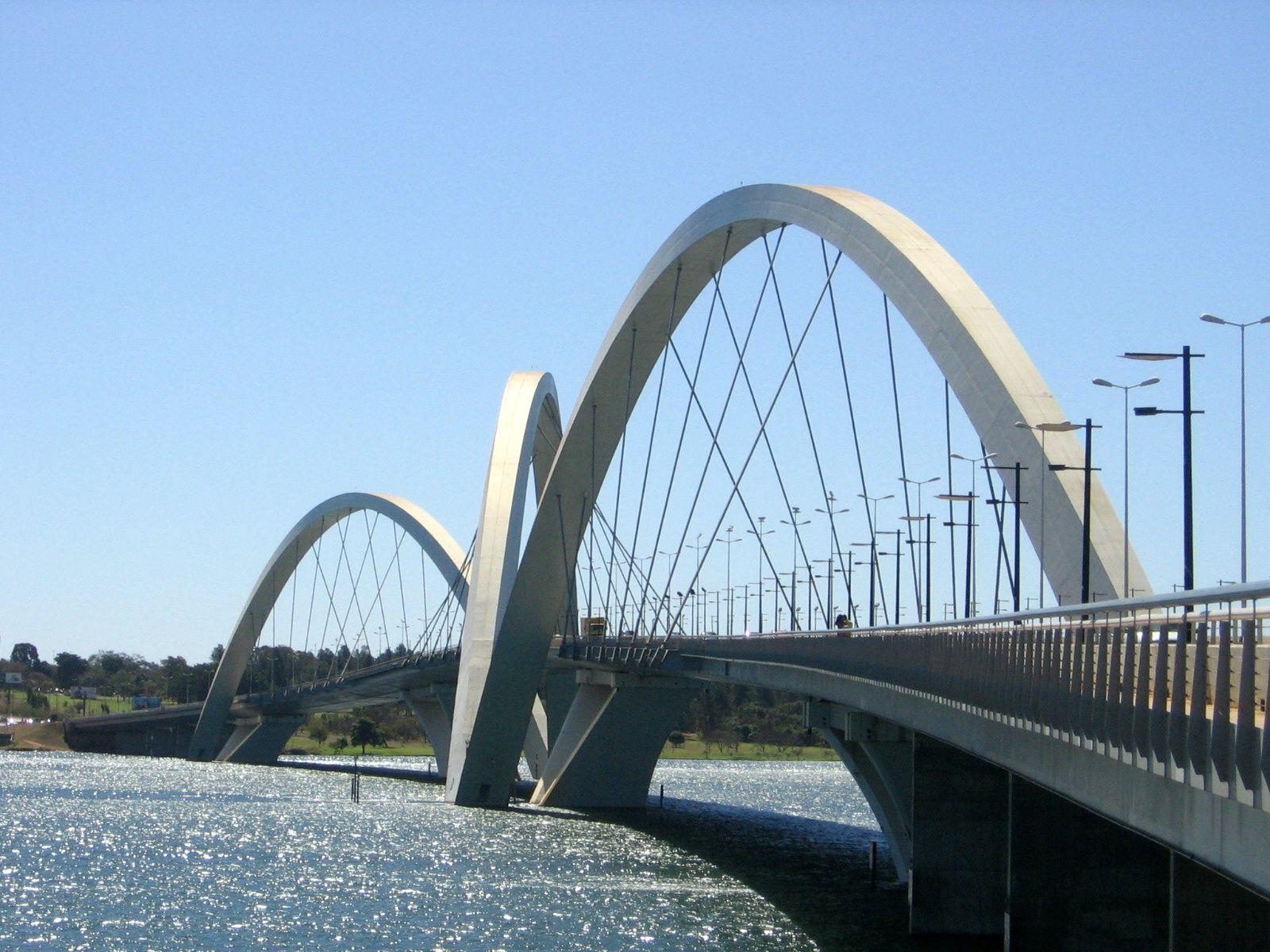 Ponte JK em Brasília 4K HD Wallpapers