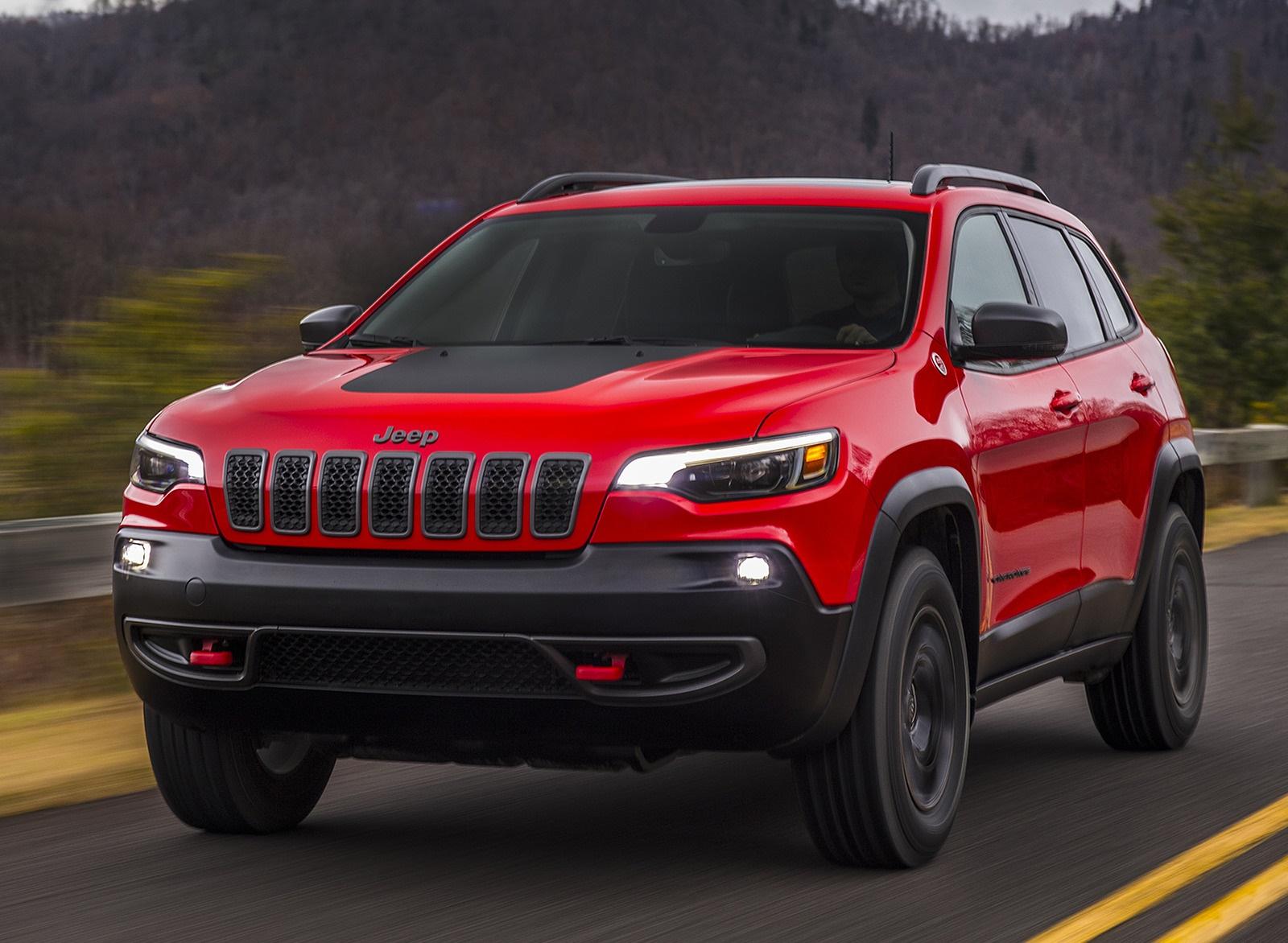 2019 Jeep Cherokee Trailhawk Front Wallpapers