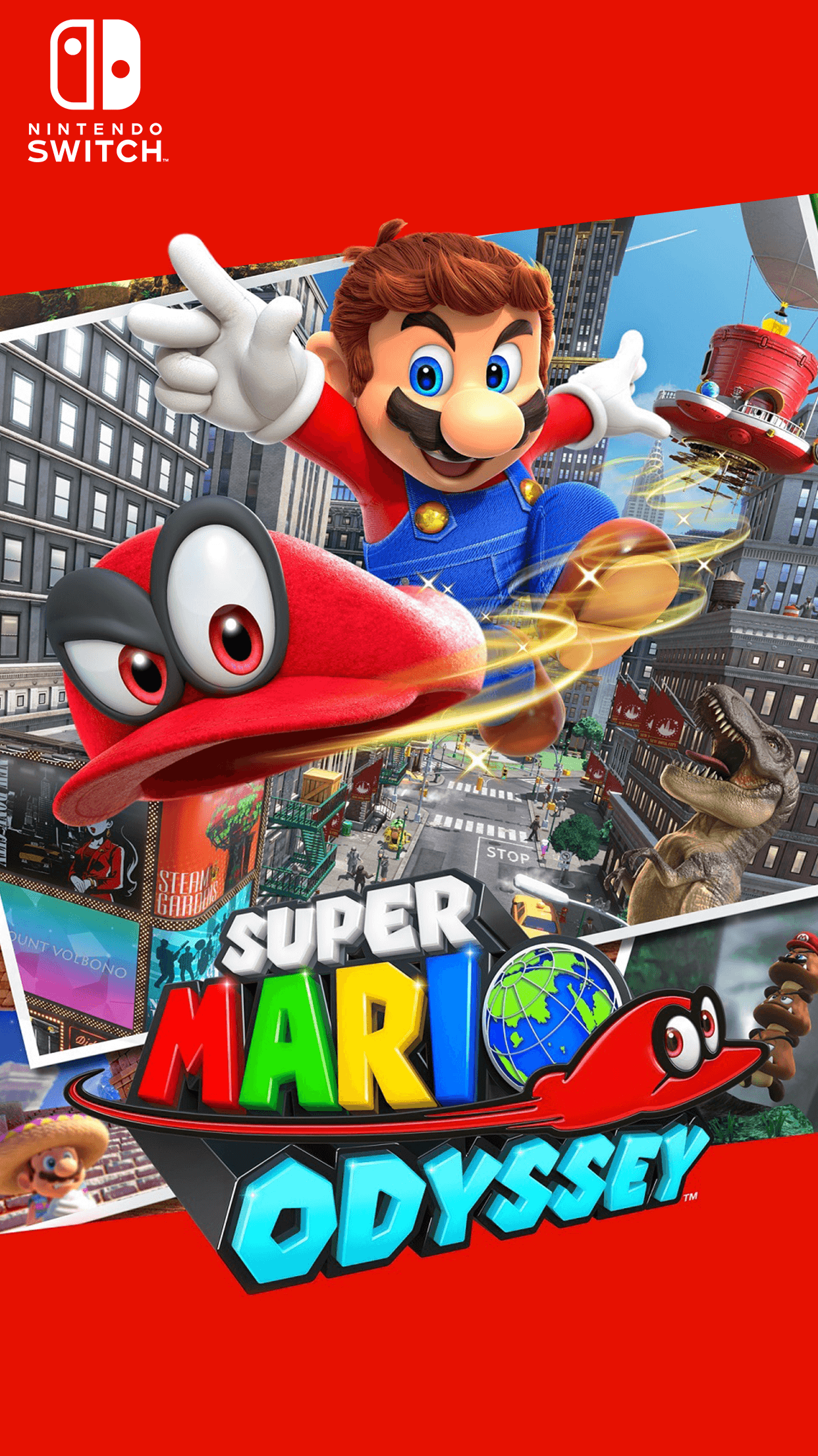 Super Mario Odyssey Phone Wallpapers