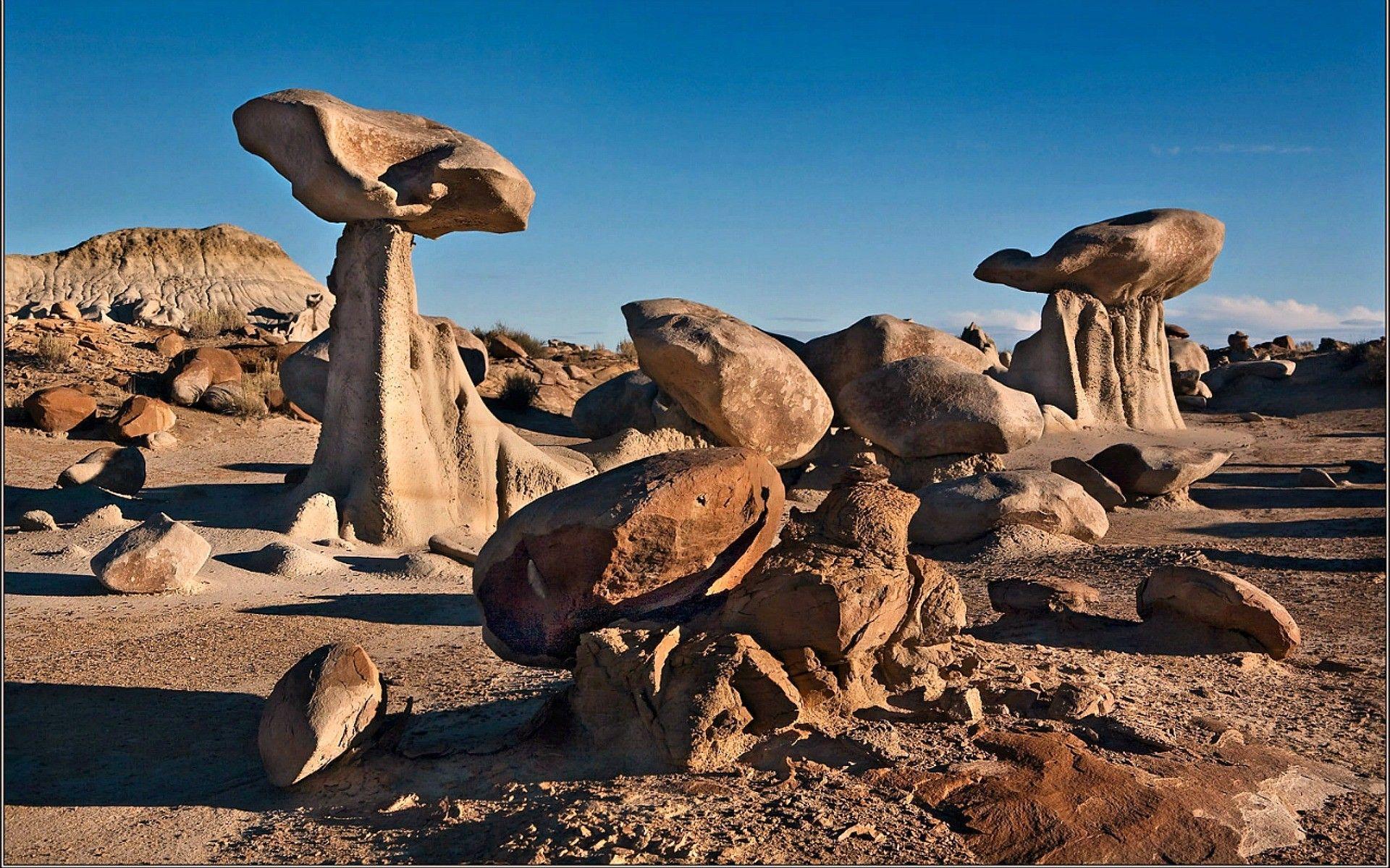 Canyon: Bisti Badlands New Mexico Nature Desert Canyon HD