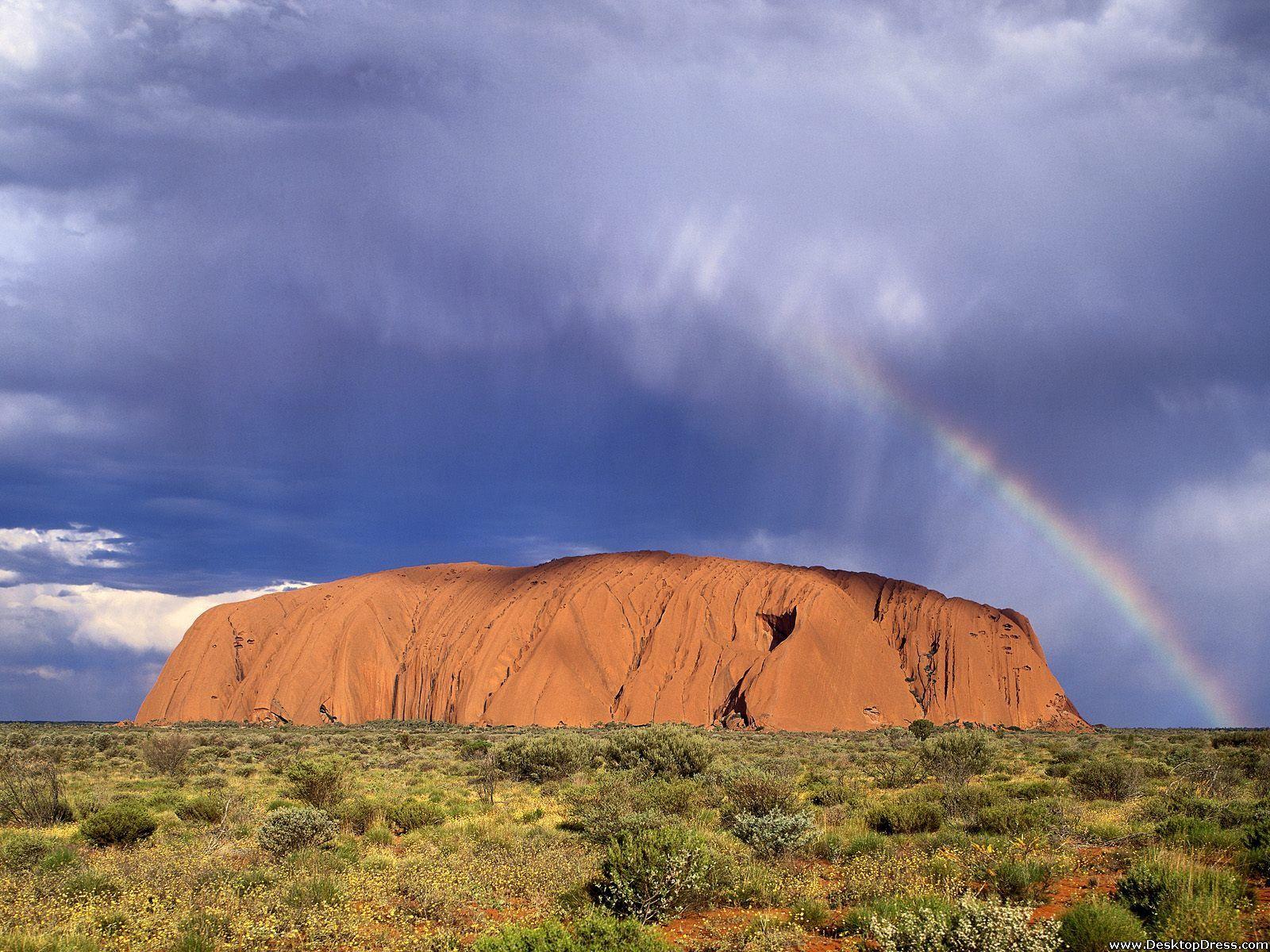 Desktop Wallpapers » Natural Backgrounds » Uluru Kata Tjuta National