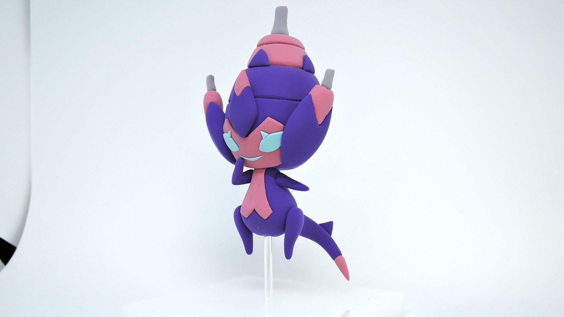 I sculpted Ultra beast Poipole : pokemon