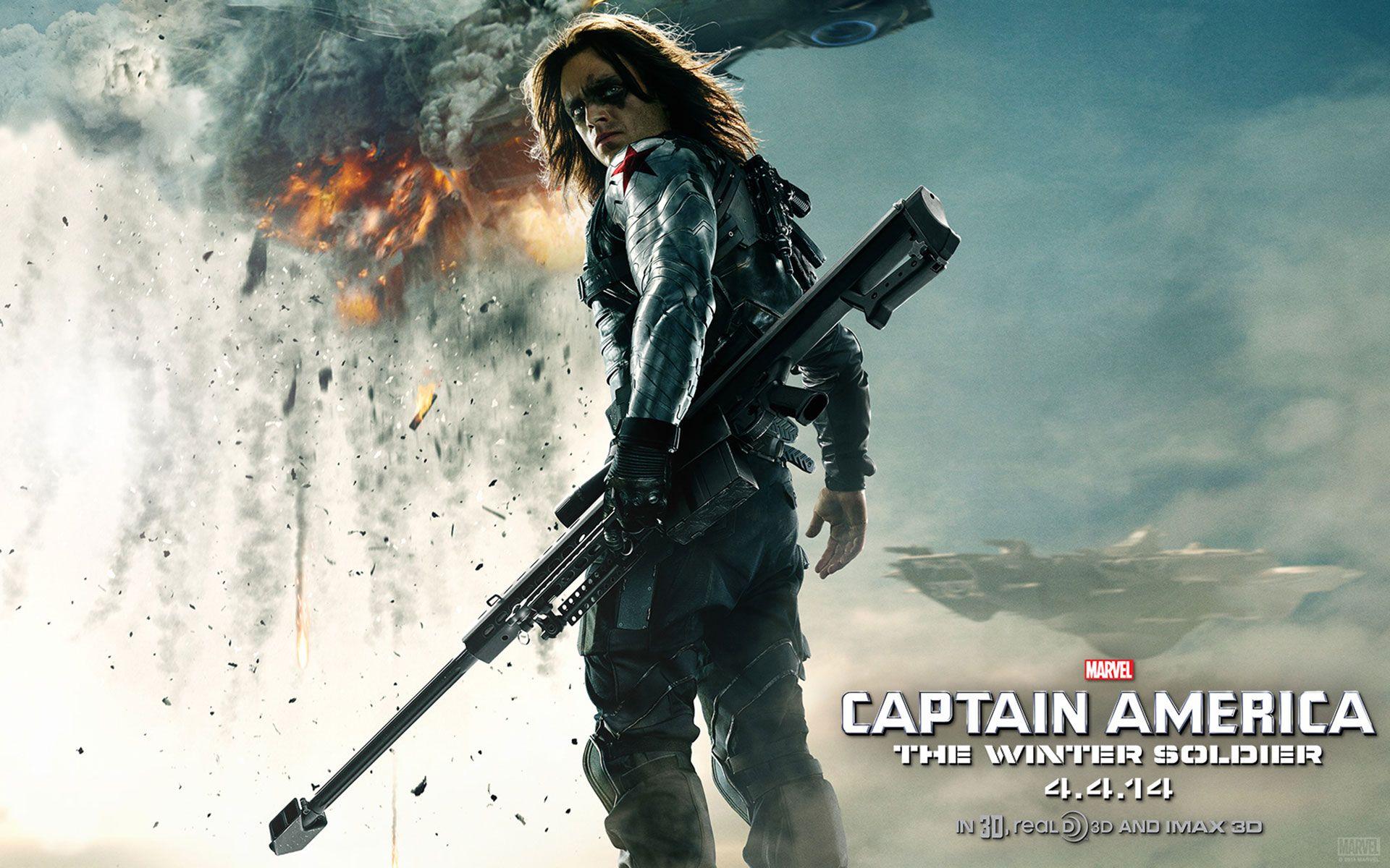 Captain America: The Winter Soldier HD Wallpapers & Facebook Covers