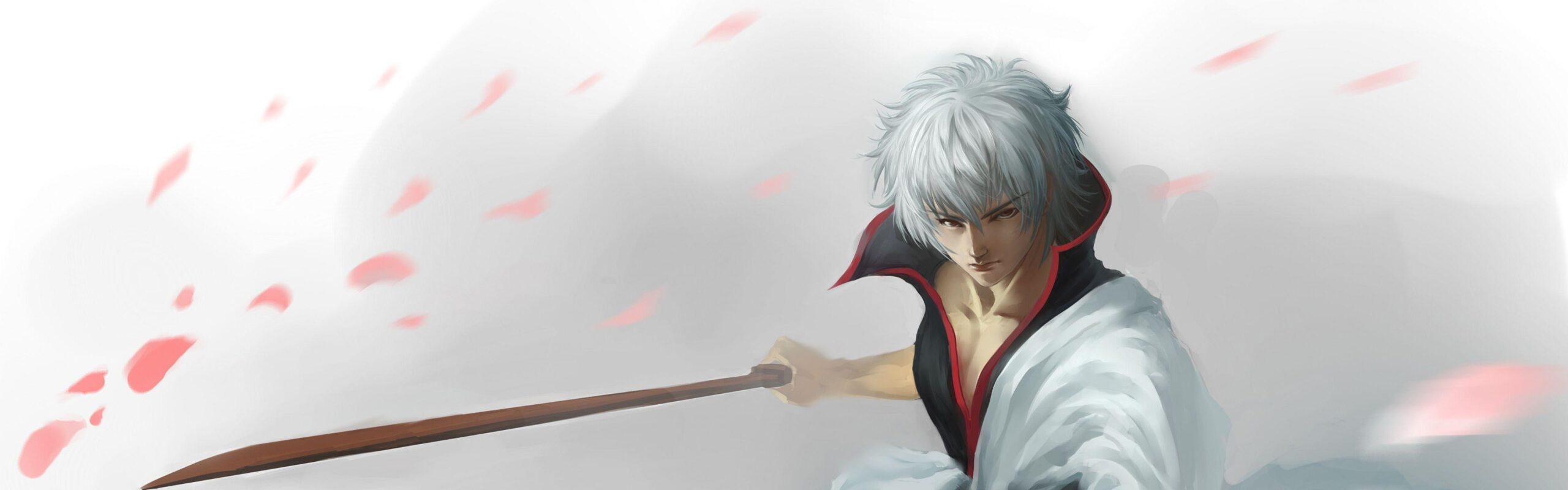 Download Wallpapers Gintama, Sakata gintoki, Man, Sword