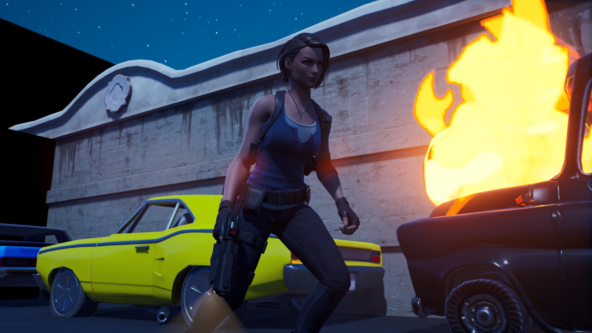 Jill Valentine Fortnite wallpapers