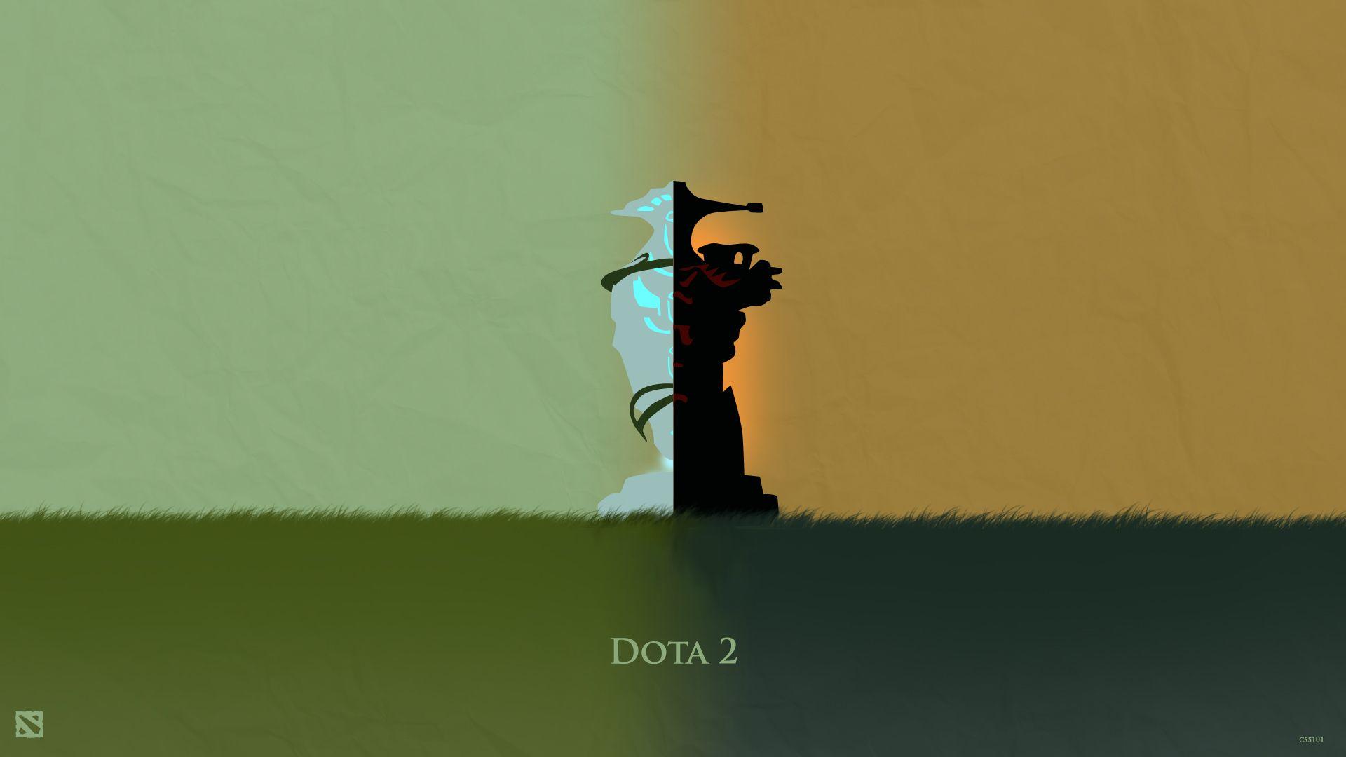 50 Beautiful Dota 2 Heroes Silhouette HD Wallpapers