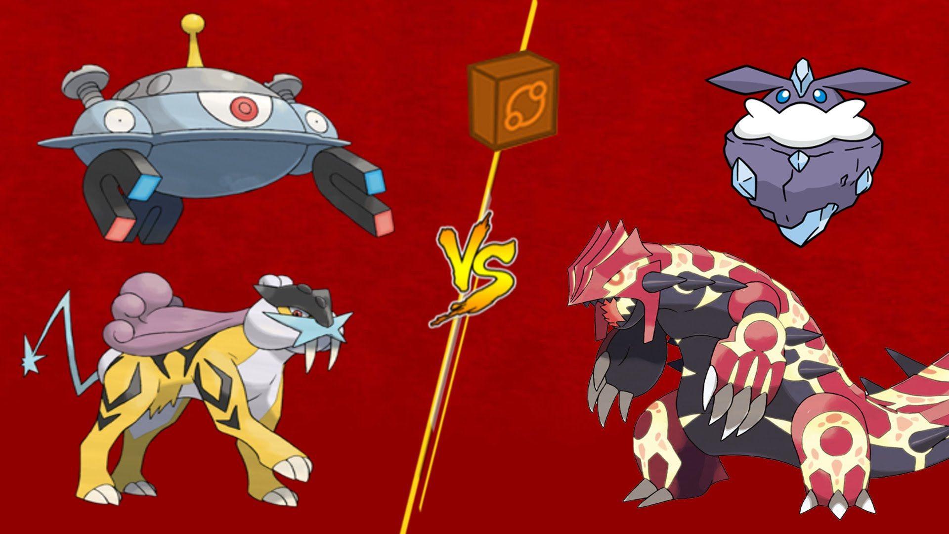 Raikou/Magnezone vs PrimalGroudon/Carbink