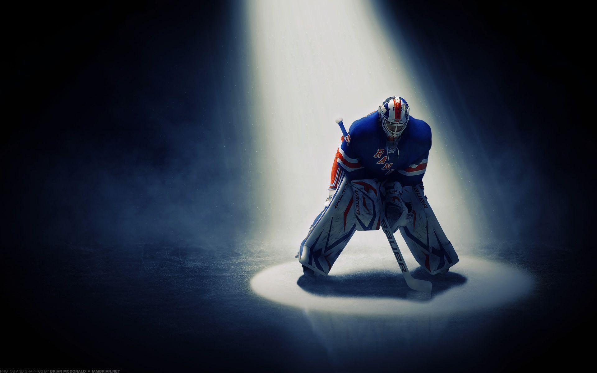 Best Goalkeeper of New york rangers Henrik Lundqvist wallpapers