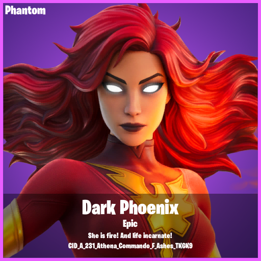 Dark Phoenix Fortnite wallpapers