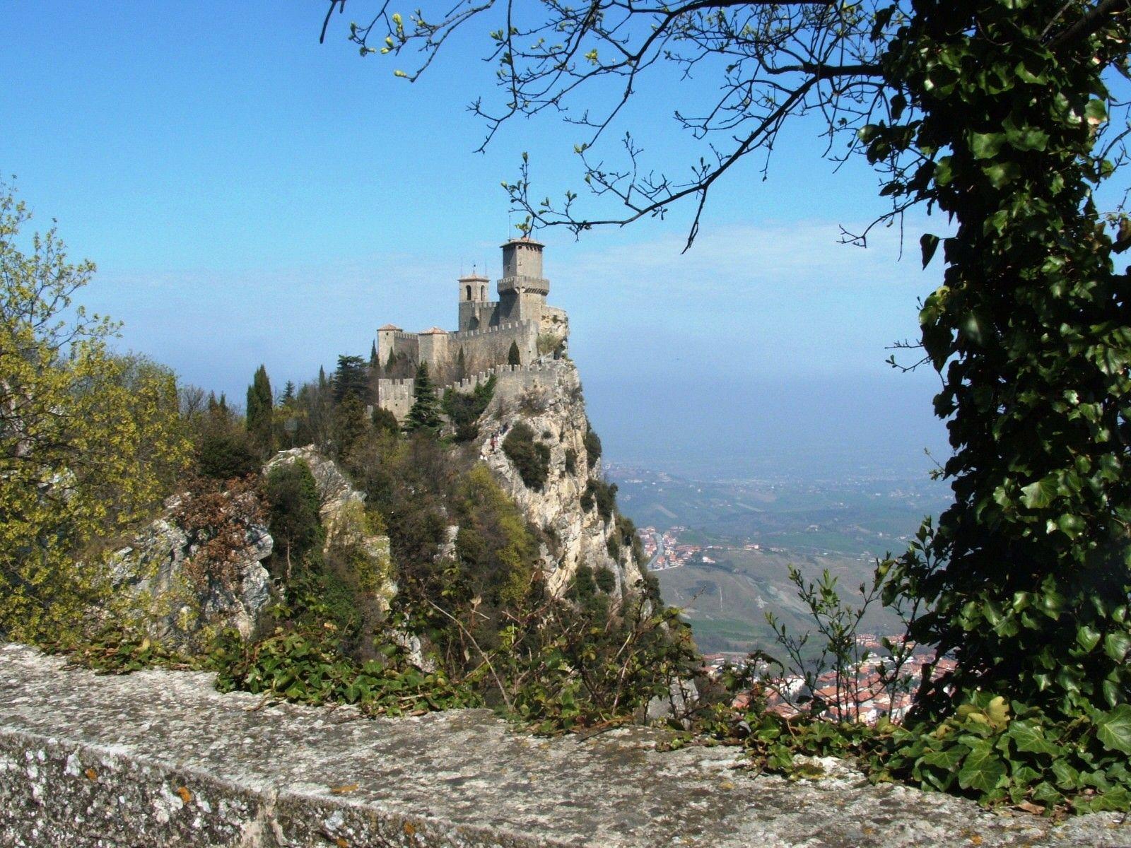 View from the terrace in San Marino, Italy wallpapers and image