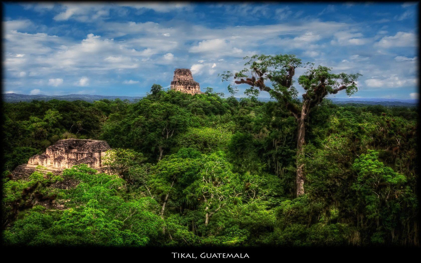 Tikal, Guatemala wallpapers