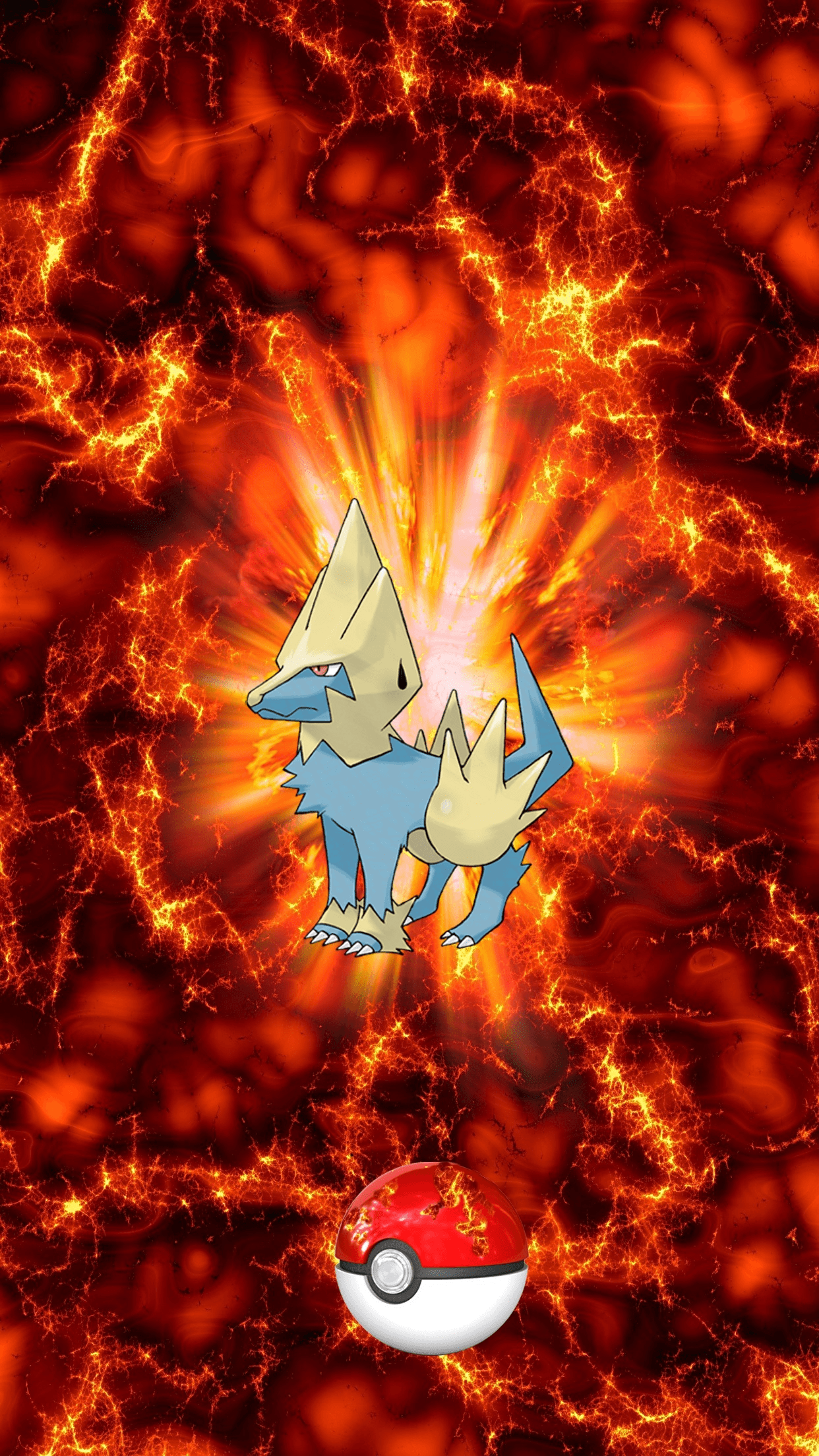 310 Fire Pokeball Manectric Livolt 17 Electrike