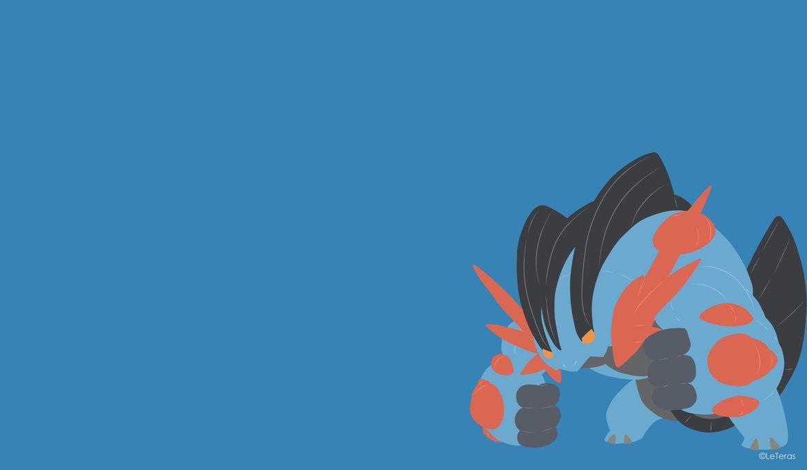 Mega Swampert Minimalist by LeTeras