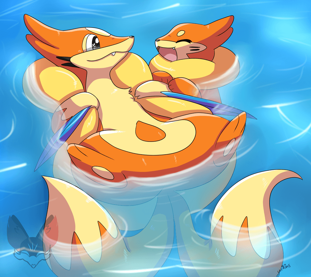 419 Floatzel by fennekins