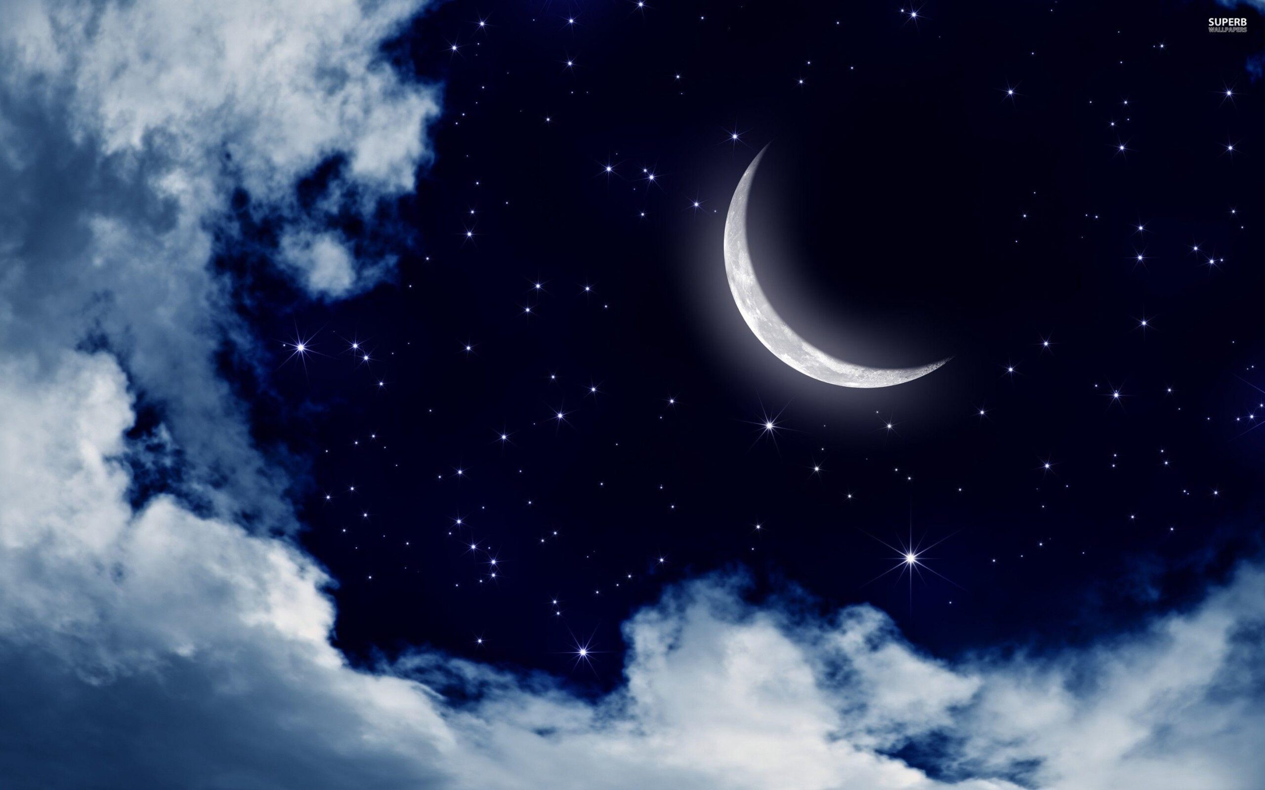 Moon And Stars Desktop Wallpapers