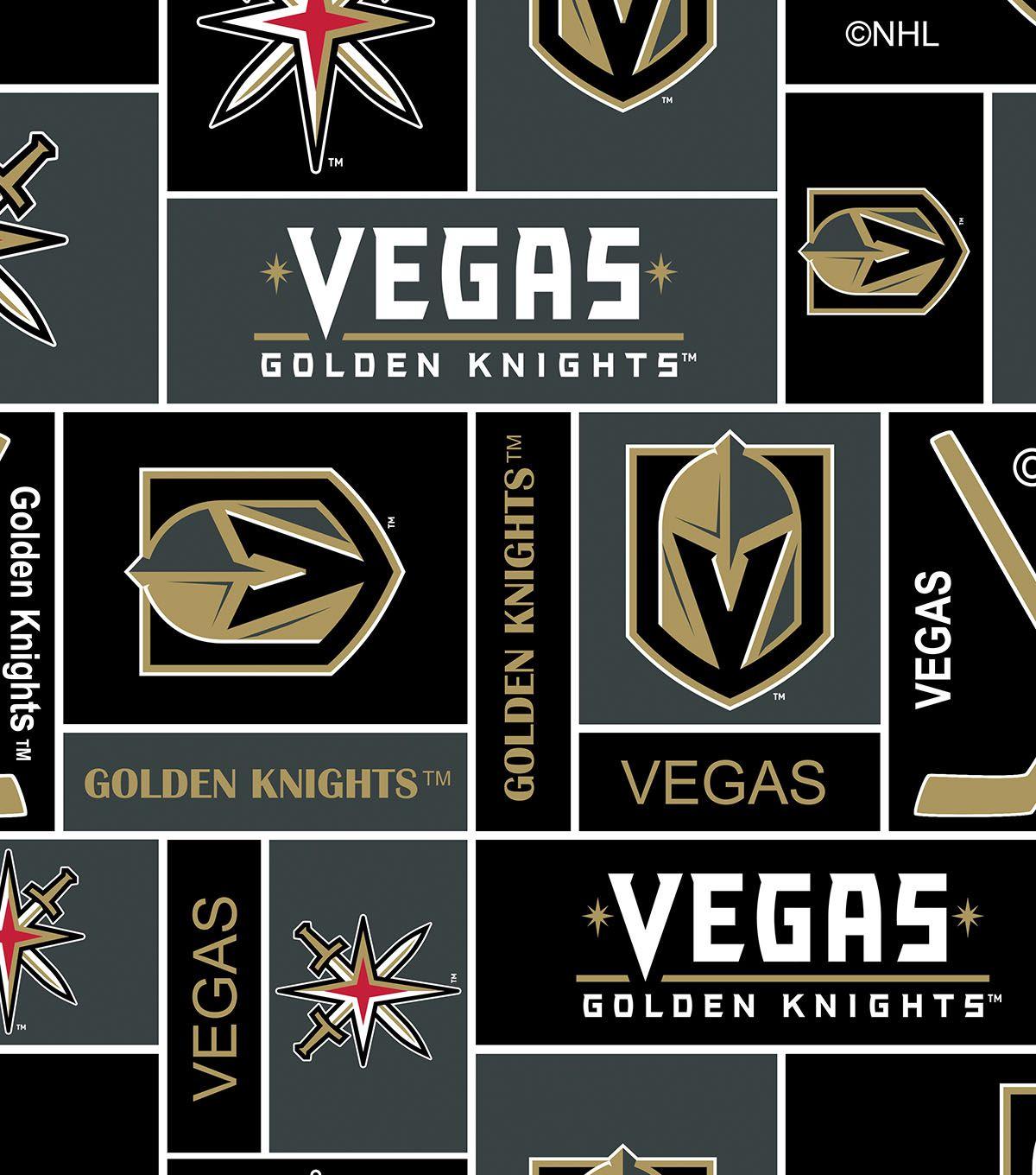 Vegas Golden Knights Fleece Fabric 60”