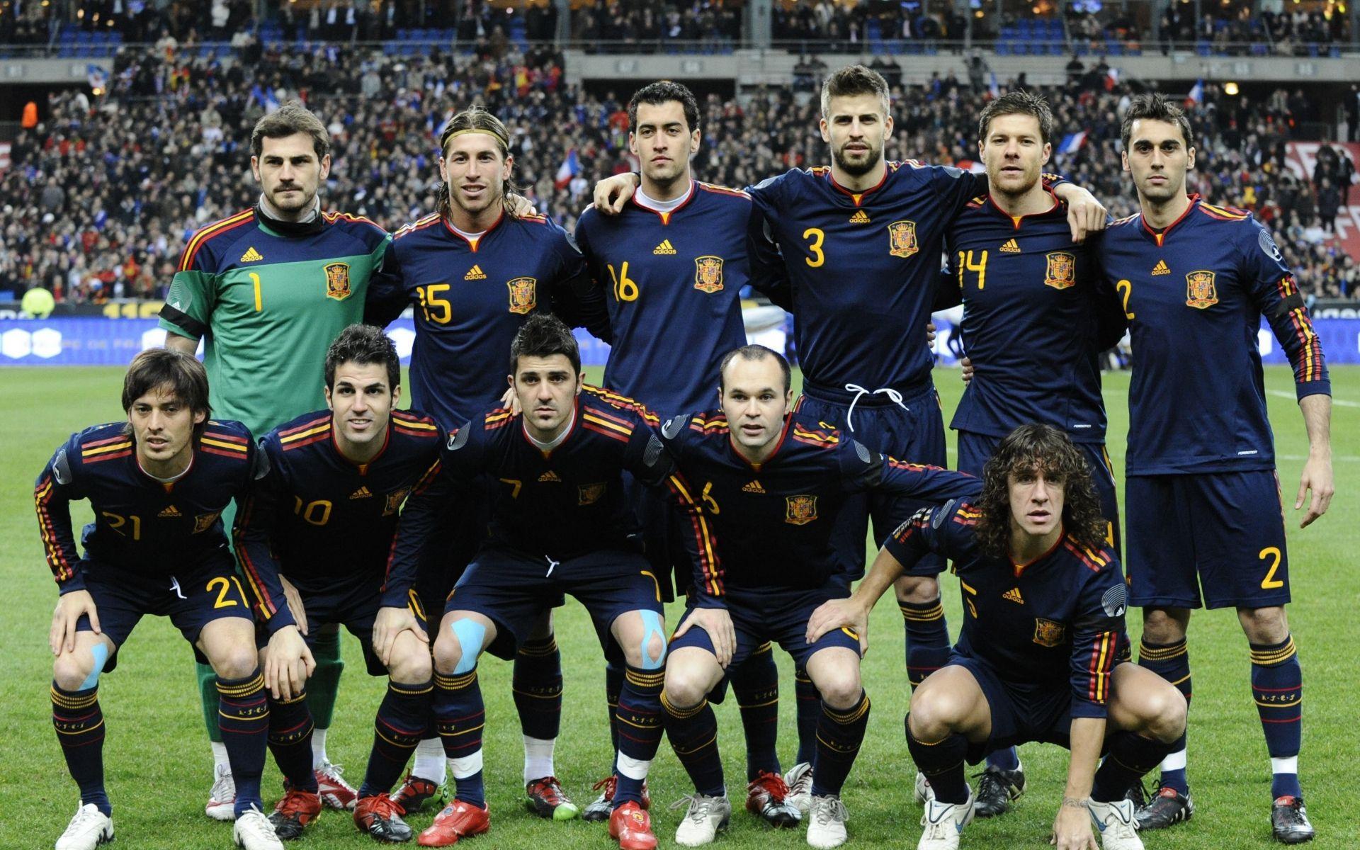 Spain Football Team Squad Wallpapers