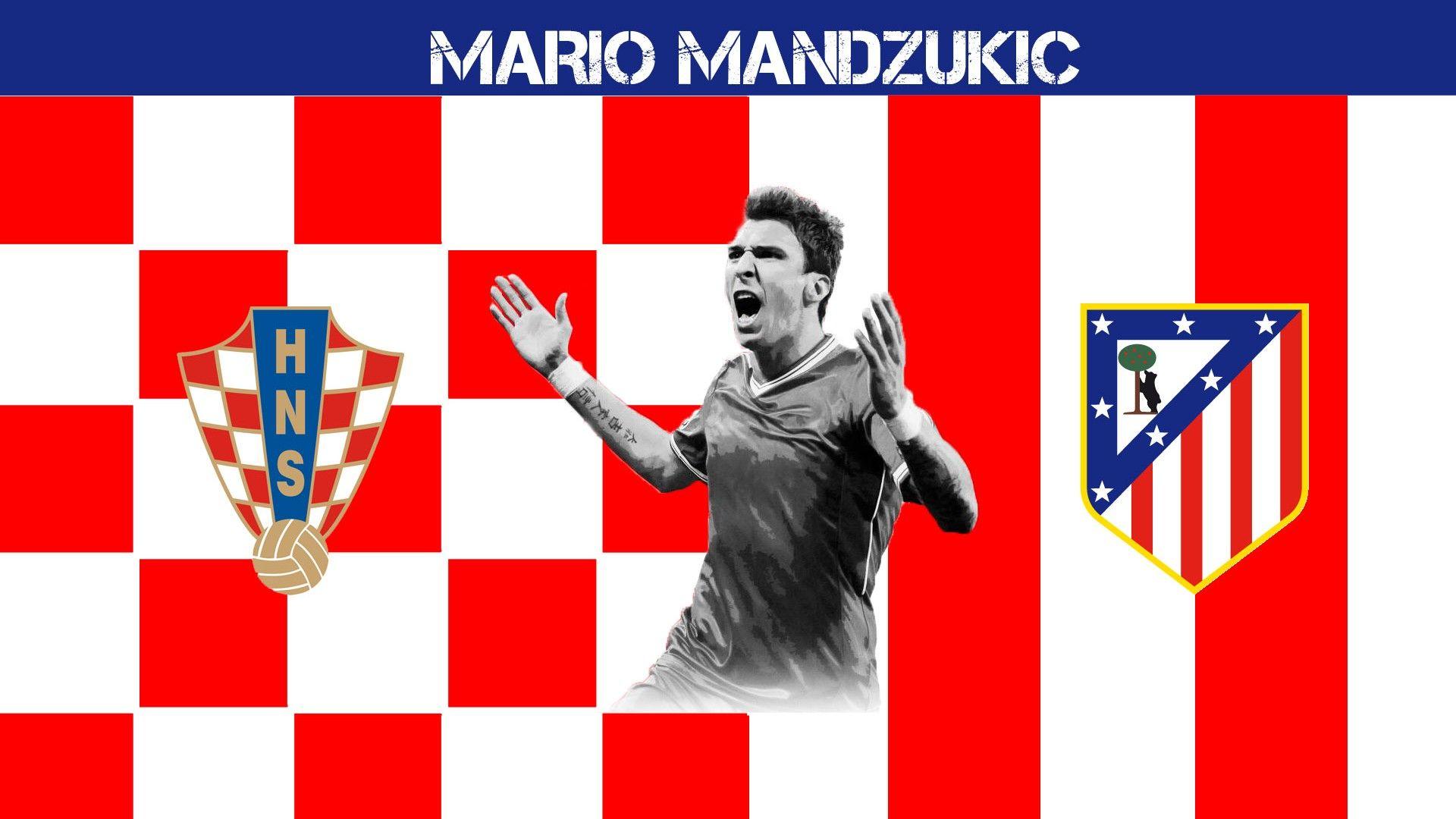 Foto Wallpapers Resolusi Tinggi Mario Mandzukic Terbaru 2016