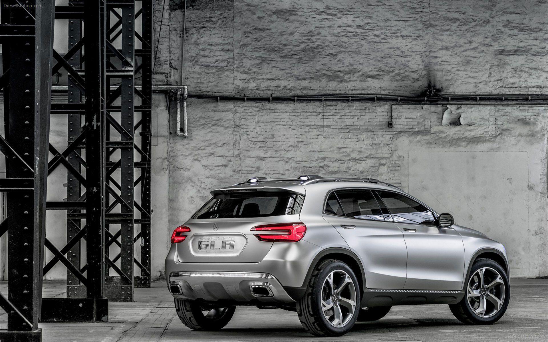 Silver Mercedes Benz GLA Concept HD Wallpapers in HD