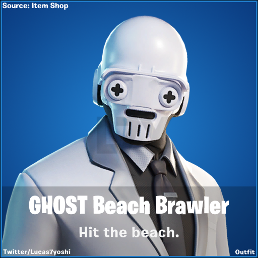 Ghost Beach Brawler Fortnite wallpapers