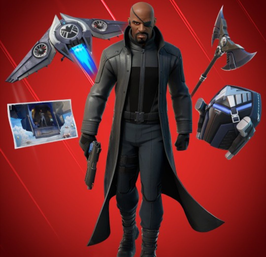 Nick Fury Fortnite wallpapers