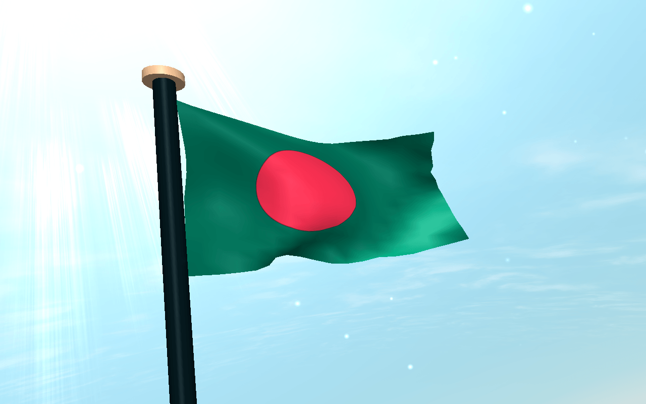 Bangladesh Flag 3D Wallpapers