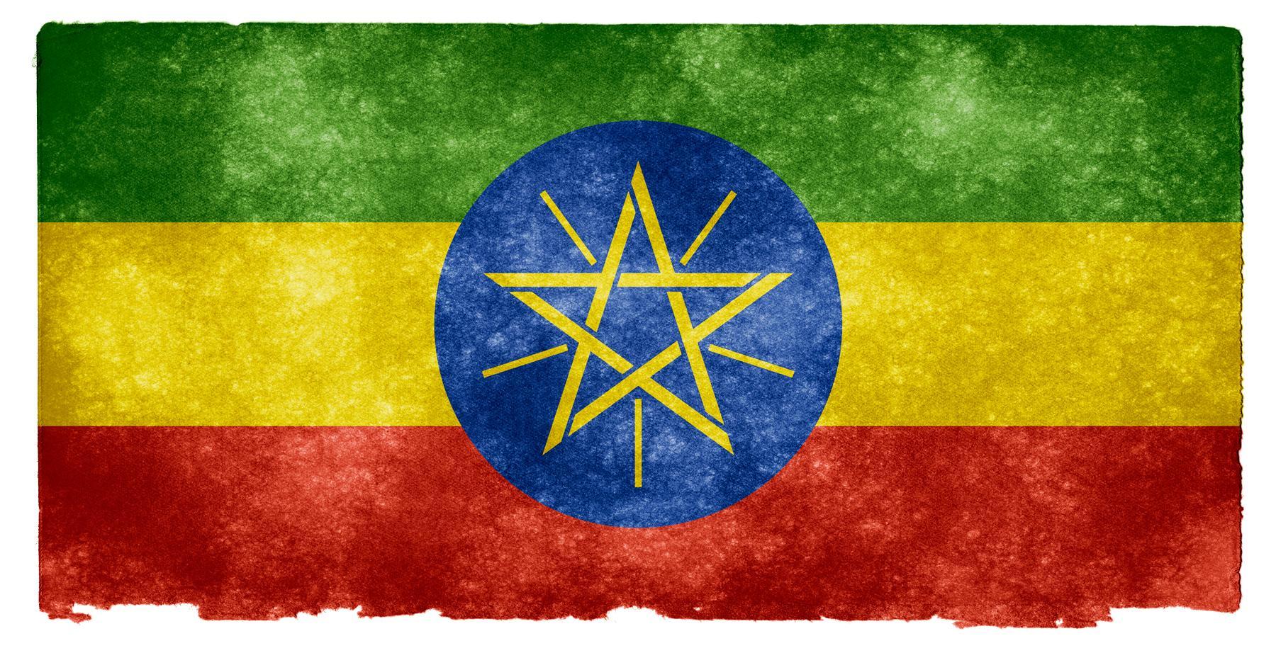 Free photo: Ethiopia Grunge Flag