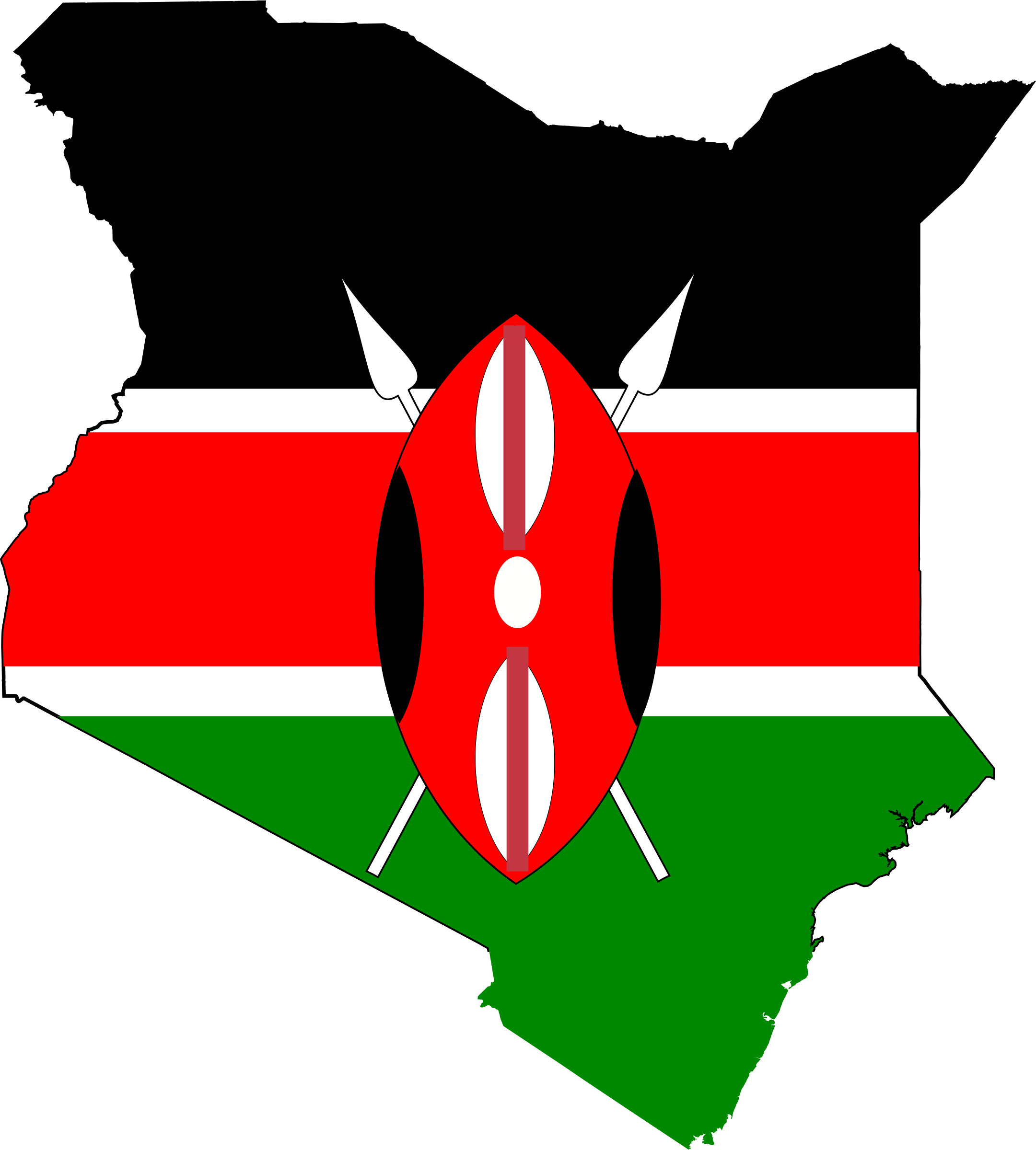 Kenya National Flag