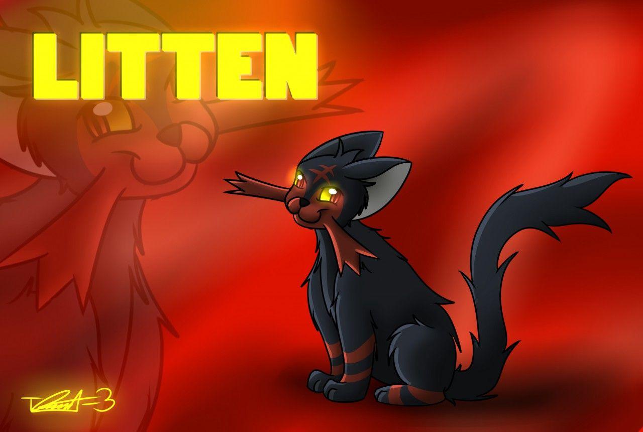 Digital = Litten Wallpapers by treecko