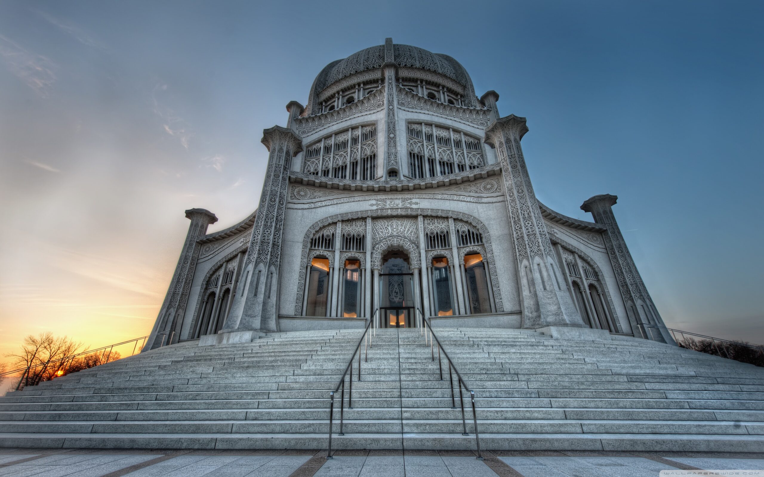 Baha’i House of Worship ❤ 4K HD Desktop Wallpapers for 4K Ultra HD