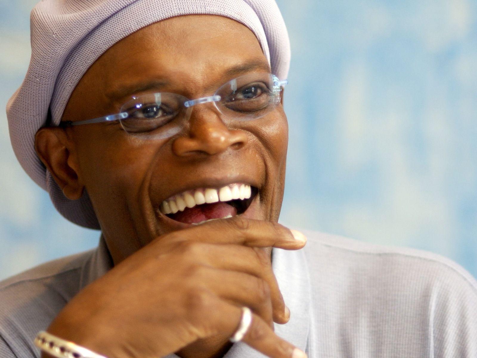 Wallpapers : Samuel L Jackson, glasses, smile, celebrity, face