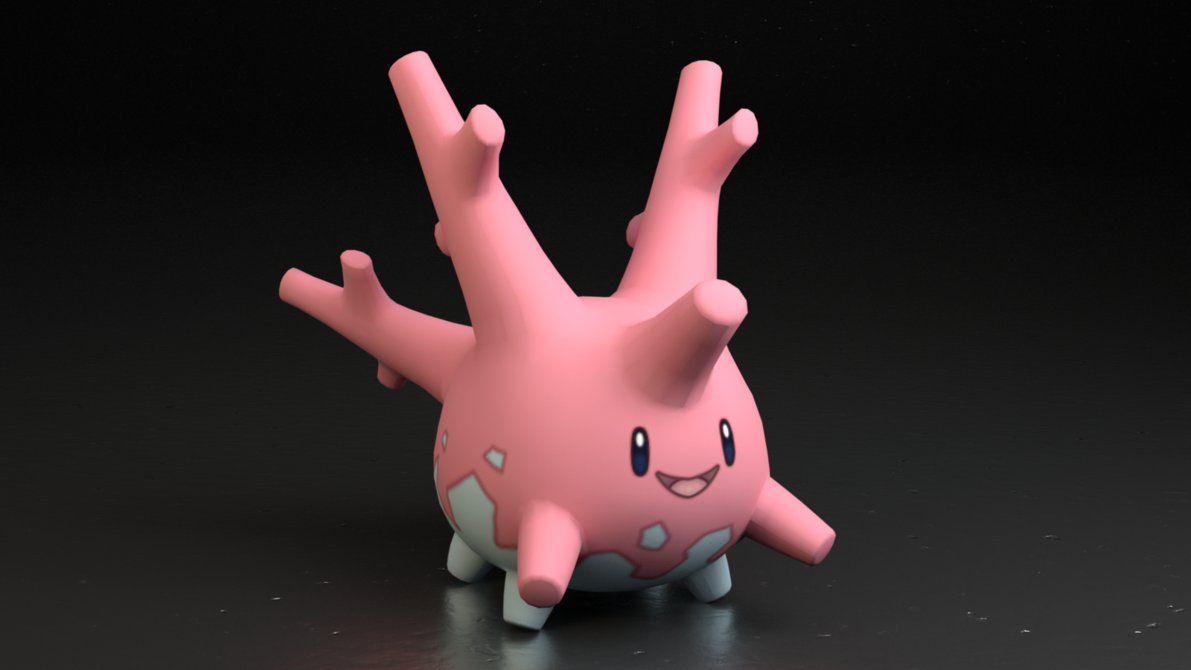 222. Corsola by TheAdorableOshawott