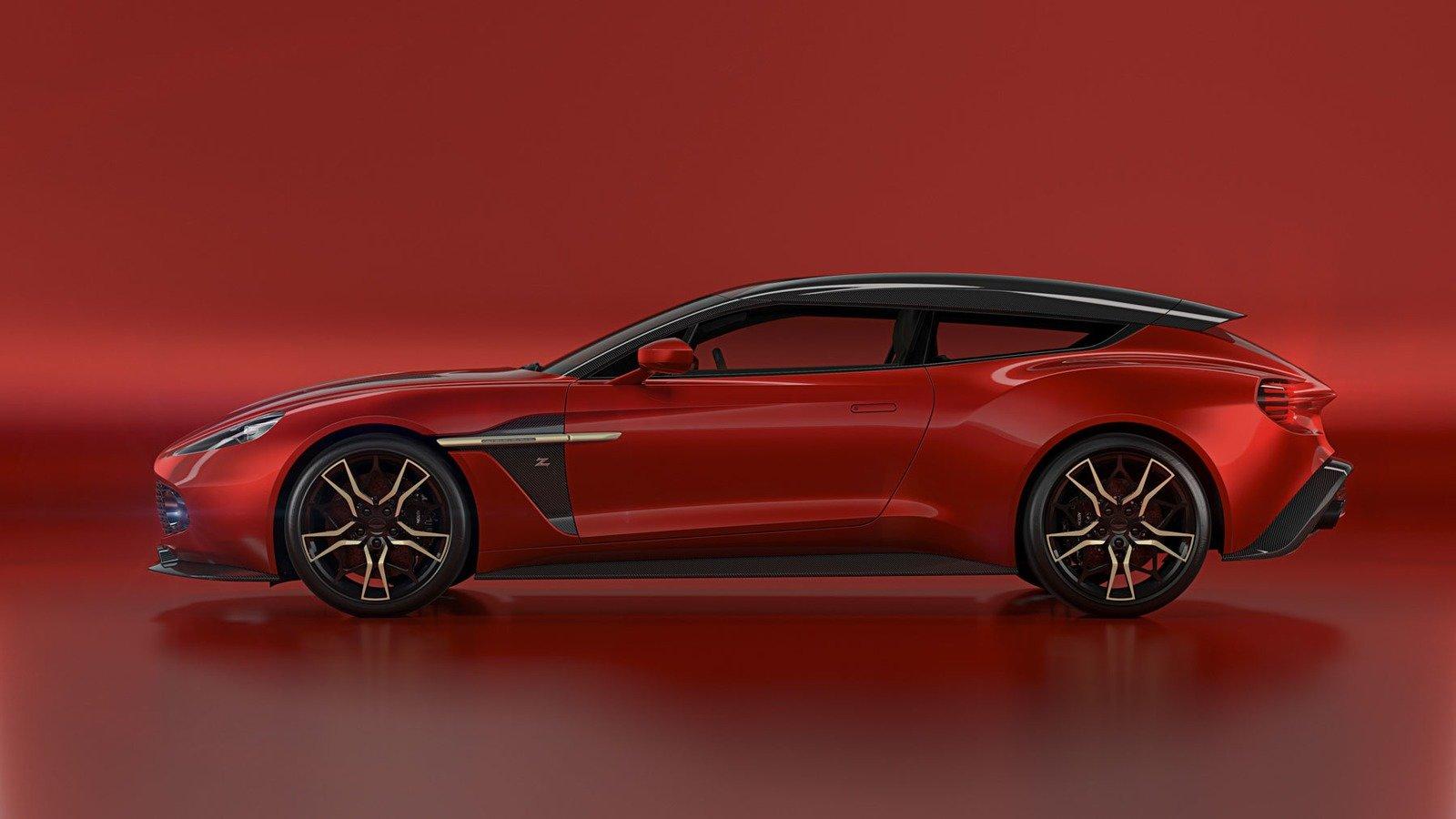 2018 Aston Martin Vanquish Zagato Shooting Brake Pictures, Photos