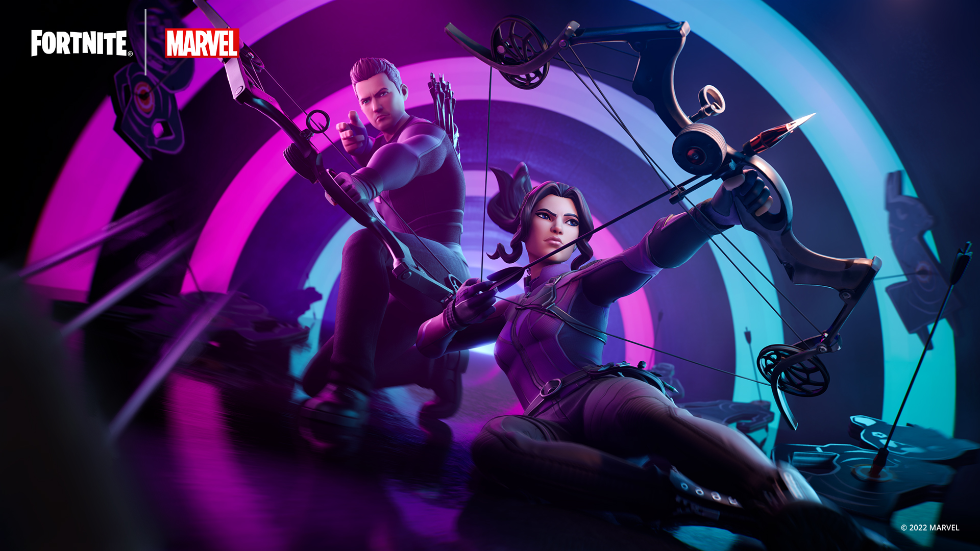 Kate Bishop Fortnite wallpapers