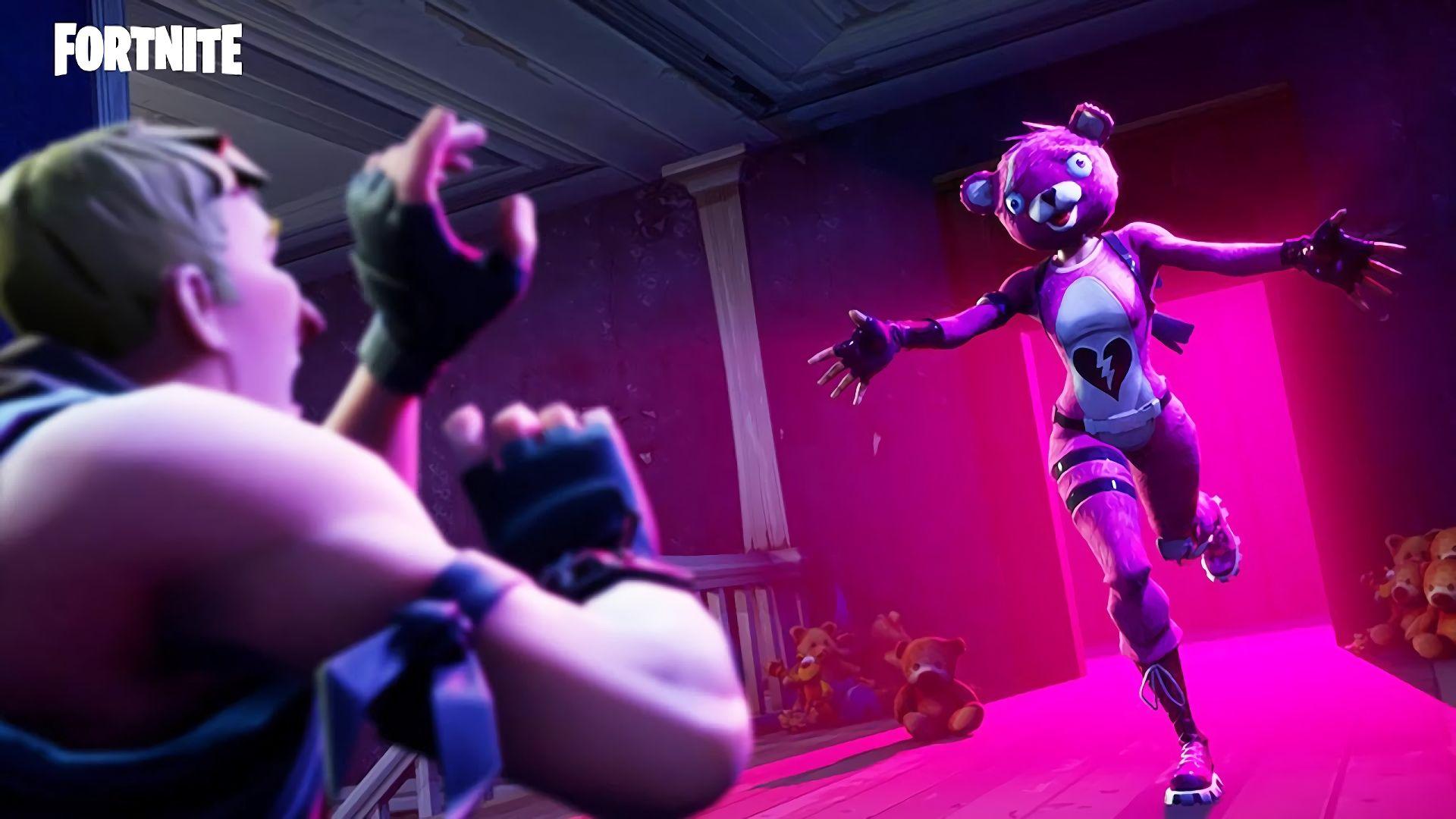 Fortnite Pink Bear Skin Wallpapers 63893 px