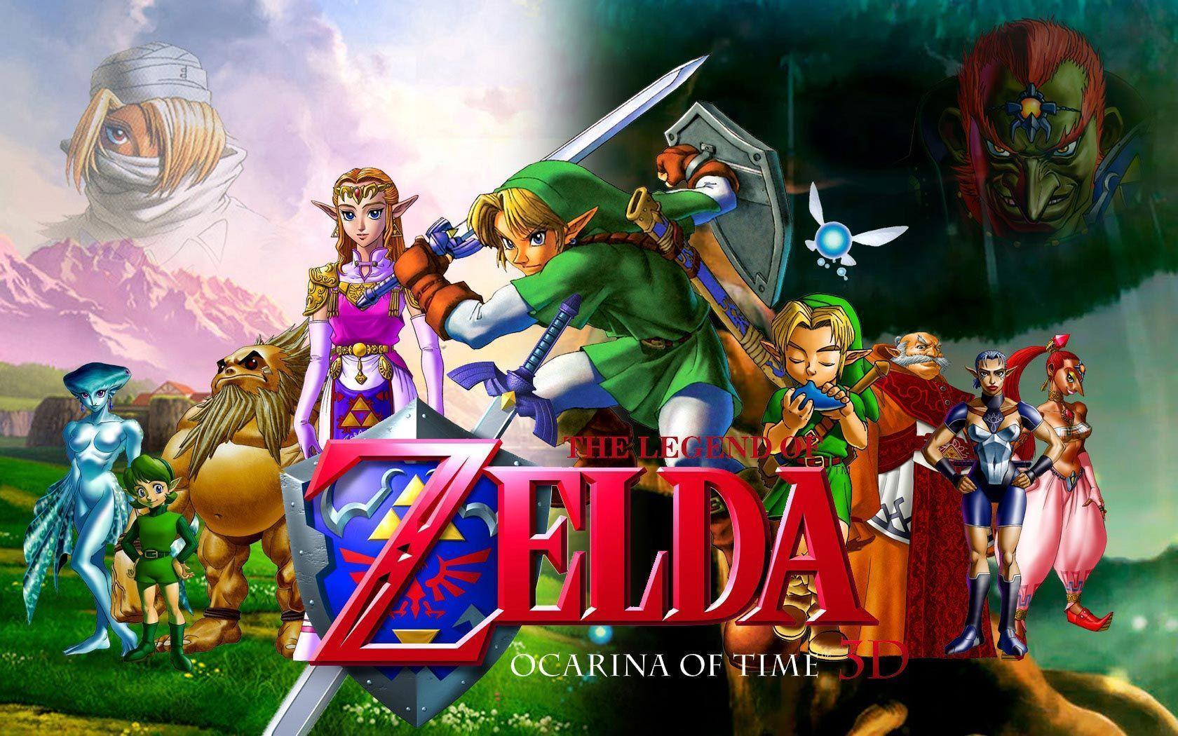 3D Legend of Zelda Wallpapers