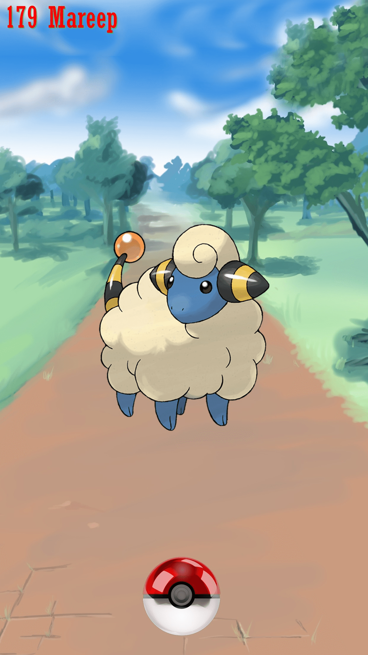 179 Street Pokeball Mareep