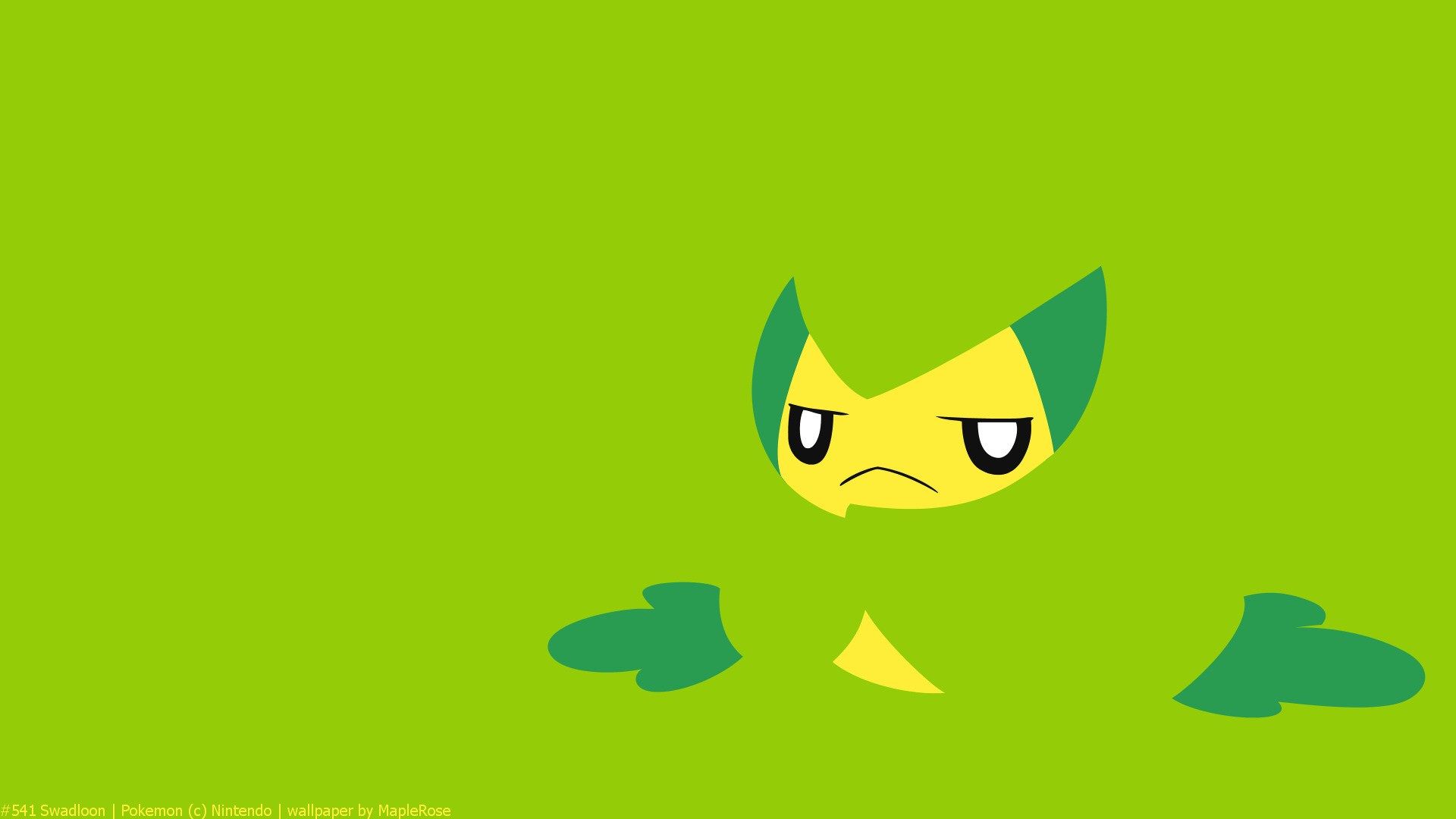 Minimal, Pokemon, Pokemon Generation V, Swadloon HD Wallpapers