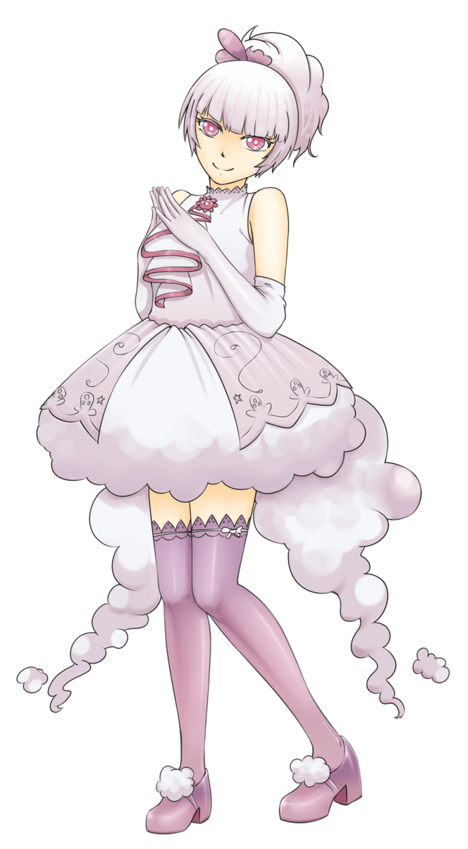 human version gijinka pokemon, swirlix