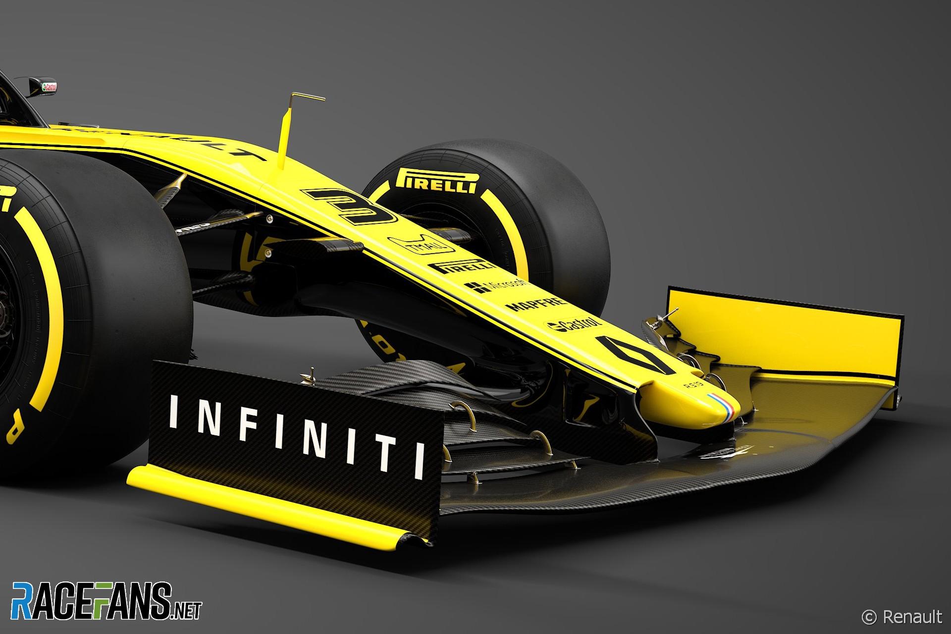 Renault RS19 rendering, 2019 · RaceFans