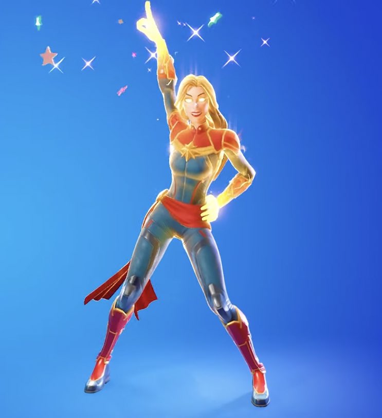 Captain Marvel Fortnite wallpapers